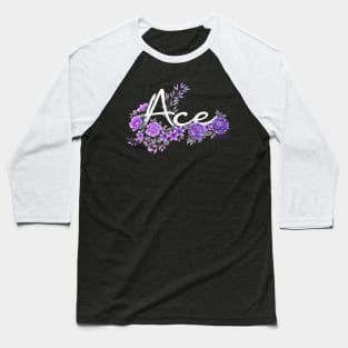 ace pride - black Baseball T-Shirt